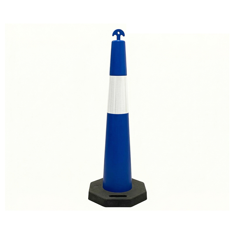 Cono de tráfico de PVC portátil T-TOP de alta flexibilidad para perímetros de construcción Cono de tráfico de PVC portátil T-TOP de alta flexibilidad para perímetros de construcción