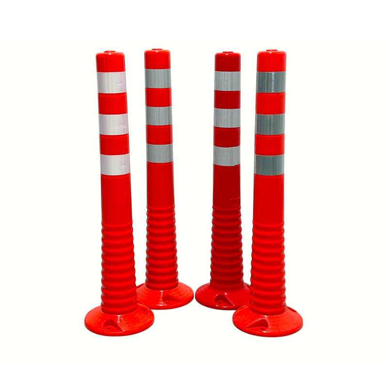 Poste delineador ultraflexible de TPU resistente al desgarro con rendimiento de rebote superior de 360° Poste delineador ultraflexible de TPU resistente al desgarro con rendimiento de rebote superior de 360°