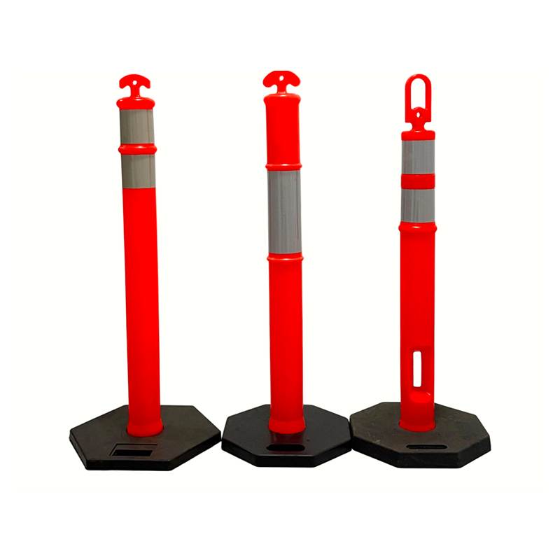 Poste delineador flexible portátil ergonómico T-TOP