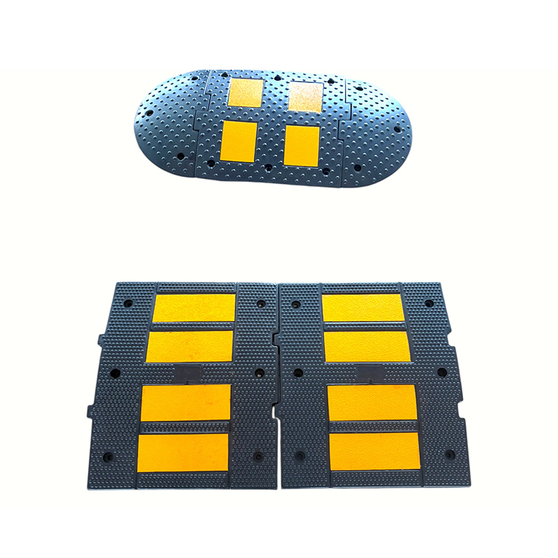 Parachoques de velocidad de caucho entrelazados modulares de alta densidad estándar europeos