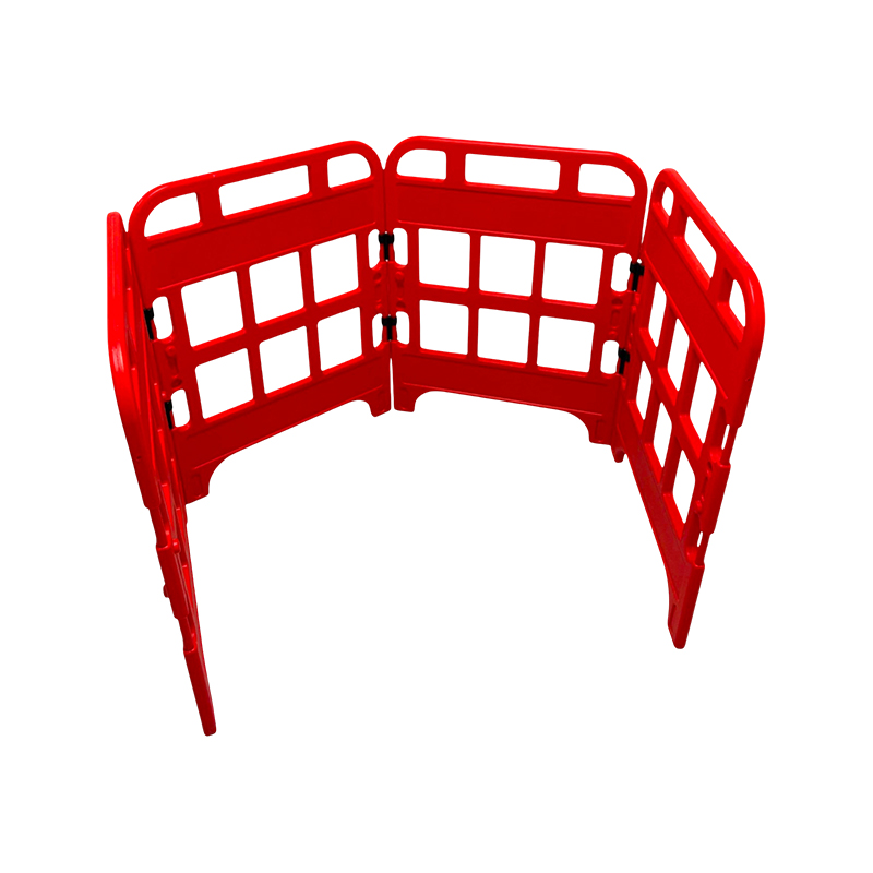 Barandilla de seguridad entrelazada modular aislada de alta resiliencia