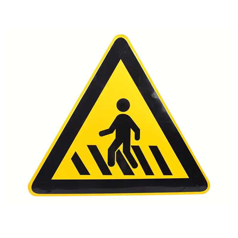 Placa de aluminio resistente a la corrosión Señales de tráfico reflectantes que cumplen con las normas internacionales de seguridad vial