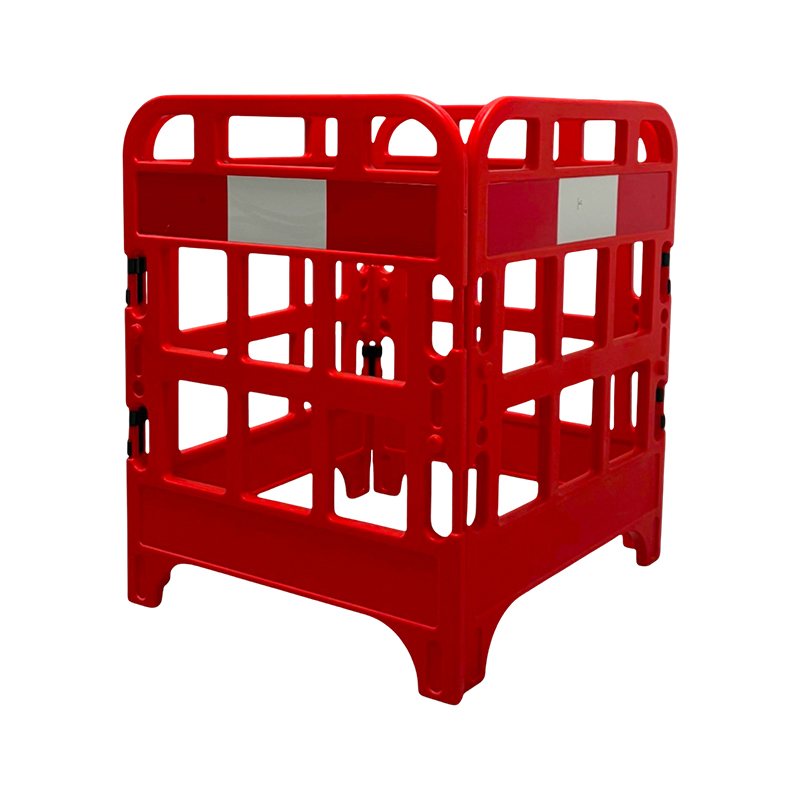 Barandilla de seguridad entrelazada modular aislada de alta resiliencia